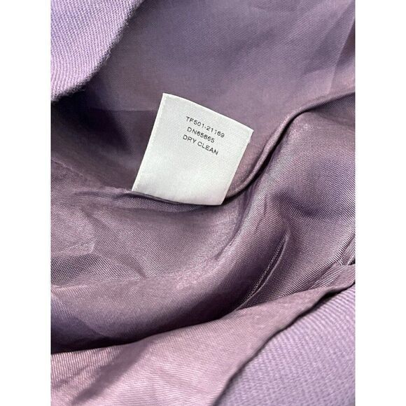 Pendleton Ladies Size 6 Purple Blazer Wool Jacket Lined Button Front Tailored - Picture 7 of 7
